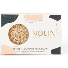 Volia - Ballı Lifli Eşek Sütü Sabun