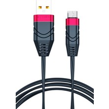 Syrox Xiaomi Redmi Note 2 Şarj Kablosu Micro USB 2.0A 1.1 m - SYR-C99-S