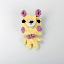 Afillix Concept Sarı Köpek Tasarım El Yapımı Amigurumi Airpods Pro Kılıf