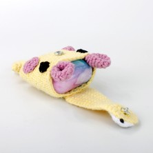 Afillix Concept Sarı Köpek Tasarım El Yapımı Amigurumi Airpods Pro Kılıf