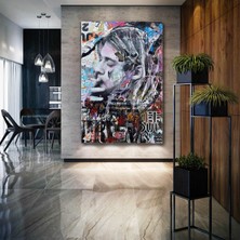 SML Tablo Kurt Cobain Legend Rock Star Kanvas Tablo