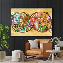 SML Tablo Yüzüklerin Efendisi Long Adventure Minyatür Kanvas Tablo