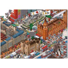 Clementoni 300 Parça Mixtery Puzzle: Londra’da Siber Saldırı