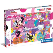 Clementoni 104 Parça Supercolor Puzzle: Minnie