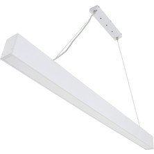 Pamir Fleksi Lineer Beyaz Sarkıt LED Armatür 57CM, 14W