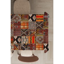 RugViva Leke Tutmayan Dokuma Elit Yıkanır Leke Tutmayan Kumaş Patchwork Kırk Yama Masa Örtüsü MSO168