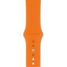  Apsuwa Apple Watch Se 40MM Uyumlu Kordon Mat Jel Silikon Saat Kordonu 40/bb--Apricot Peach