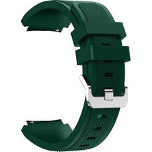 Apsuwa  Apsuwa Honor Watch Magic 1 46MM Uyumlu Kordon Ultimate  Silikon Saat Kordonu 22/lm2--Koyu Yeşil