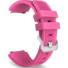  Apsuwa Honor Watch Magic 1 46MM Uyumlu Kordon Ultimate  Silikon Saat Kordonu 22/lm2--Pembe