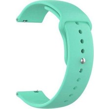  Apsuwa Huawei Watch Gt 2e 46MM Uyumlu Kordon Mat Jel Silikon Saat Kordonu 22/qq--Turkuaz
