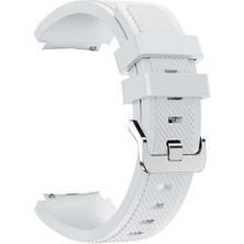Apsuwa  Apsuwa Spovan S2 Uyumlu Kordon Ultimate  Silikon Saat Kordonu 22/lm2--Beyaz