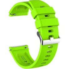  Apsuwa Xiaomi Watch Color Uyumlu Kordon Gross Silikon Saat Kordonu 22/K26--YEŞIL