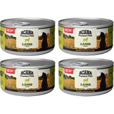 Acana Premium Pate (Ezme) Kuzu Etli Kedi Konservesi 85 gr x 4 Adet