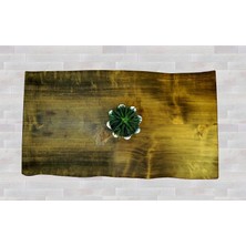 Entema Doğal Ağaç Masif Kütük Orta Sehpa (75CM x 115CM) Ağaç Ayak