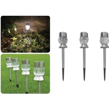 Forlife 3W Solar Kristal Çim Armatürü Beyaz FL-3230