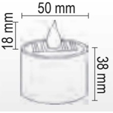 Forlife 1W Solar Mum FL-3254