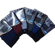 Berrak 4476 Erkek Modal Likralı Boxer 3'lü