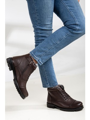 Yağlıoğlu  Deri 5015 Soğuk Geçirmez Günlük Termal Erkek Bot