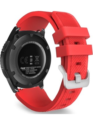 Basias Huawei Watch Gt2  Gt3 46MM Akıllı Saat Kordonu Silikon Kayış (22MM)