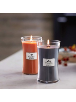 Wood Wick 93050E Ww Büyük Kavanoz Mum Evening Onyx