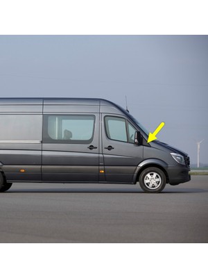 After Mercedes Sprinter 2007-2016 Sağ Dış Dikiz Aynası Ön Kapağı Üçgen A9068110107