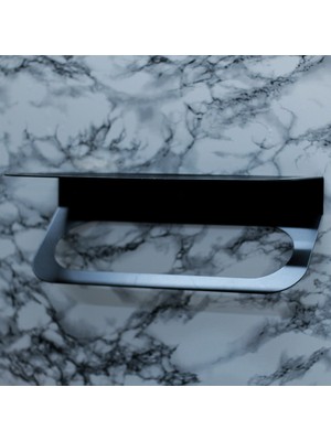 Hobi Demir Sanat Modern Banyo Ve Lavabo Havlu Askısı(40 Cm)