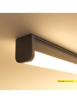 Ack 36W LED Bant Etanj Armatür 3000K Gün Işığı 120CM