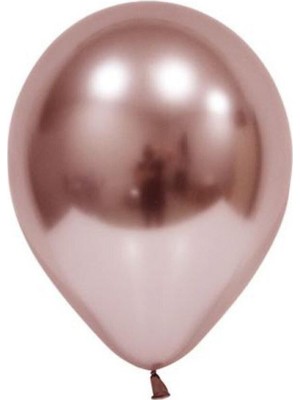 Çıtı Pıtı Store 6 Inç Krom Rose Gold Balon (10'lu)
