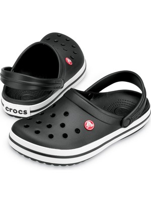 Crocs Crocband Siyah Günlük Terlik Erkekler İçin Hafif Tekstil Malzemeden Üretilmiştir