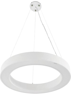 Pamir Galaksi O Beyaz Çember Tipi Sarkıt LED Armatür Ø1155mm, 79 W