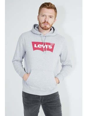 Levi's Pamuklu Regular Fit Kanguru Cepli Kapüşonlu Sweat Erkek Sweat A2441