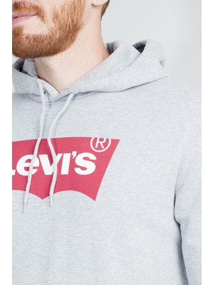 Levi's Pamuklu Regular Fit Kanguru Cepli Kapüşonlu Sweat Erkek Sweat A2441