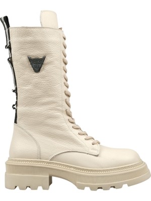 Hammer Jack Fenix Kadın Bej Çizme (4552140-ZBJFL)