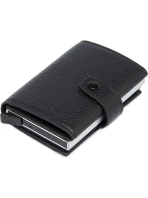 Tergan S1KK00000263S Siyah Deri Erkek Cüzdani