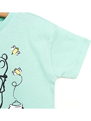 Disney Baby Maceraya Devam Winnie The Pooh Lisanslı Erkek Bebek Tshirt