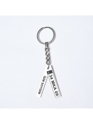 Beymarka Kişiye Özel Audi Q5 Plaka Anahtarlık