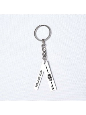 Beymarka Kişiye Özel Geely Familia Plaka Anahtarlık