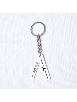 Beymarka Kişiye Özel Mitsubishi Asx Plaka Anahtarlık