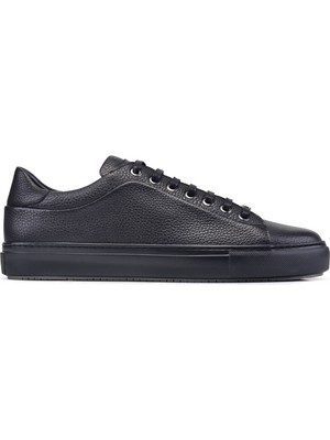 Nevzat Onay Siyah Bağcıklı Erkek Sneaker Ayakkabı