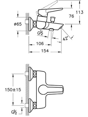 Artema Solid S A42444 Banyo Bataryası