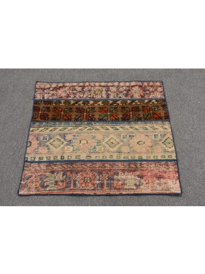 Kayra Export Türk Halısı, Eskitme Halı, Halı, 80X90 cm Yeşil Halı, Ofice Araba Paspası Halı,  11408