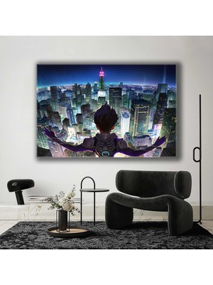 SML Tablo Bilgisayar Oyuncusu Şehir Gökdelenler Animasyon Kanvas Tablo