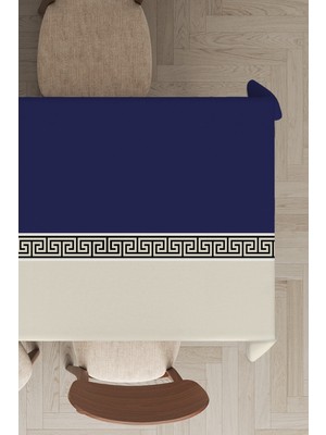 RugViva Leke Tutmayan Dokuma Elit Yıkanır Kumaş Avangarde Masa Örtüsü MSO143