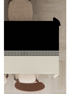 RugViva Leke Tutmayan Dokuma Elit Yıkanır Kumaş Avangarde Masa Örtüsü MSO146