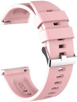 Apsuwa Fossil Sport Smartt Watch 43MM Uyumlu Kordon Gross Silikon Saat Kordonu 22/K26--PEMBE