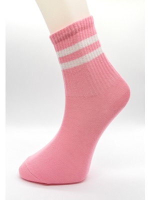 Ciho Socks 6 Çift Bayan Koyu Renkler Tenis Çorabı