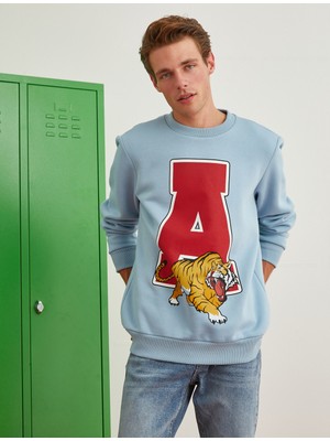 Koton Baskılı Basic Sweatshirt