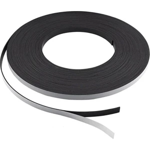 Ay Magnet Şerit Mıknatıs Yapışkanlı Magnet Mıknatıs 12 mm x 1 M