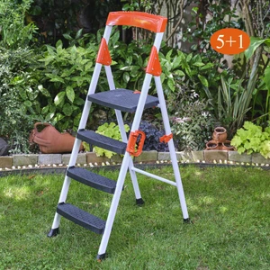 Promax Plastik Basamaklı Merdiven 5+1 Basamak