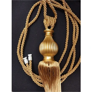 Ege'nin Atölyesi Ege Tavan Bağlama,3 Parça, Gold, Perde Aksesuarı, Tavan Bağlama, Orta Sarkıt